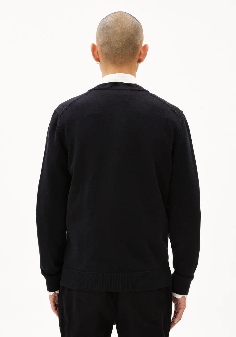 ARMEDANGELS | Veste en maille "AGAAMON" - Noir