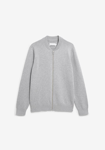 ARMEDANGELS | Veste en maille "AGAAMON" - Gris