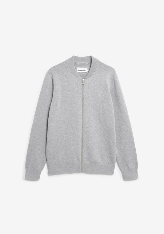 ARMEDANGELS | Veste en maille "AGAAMON" - Gris