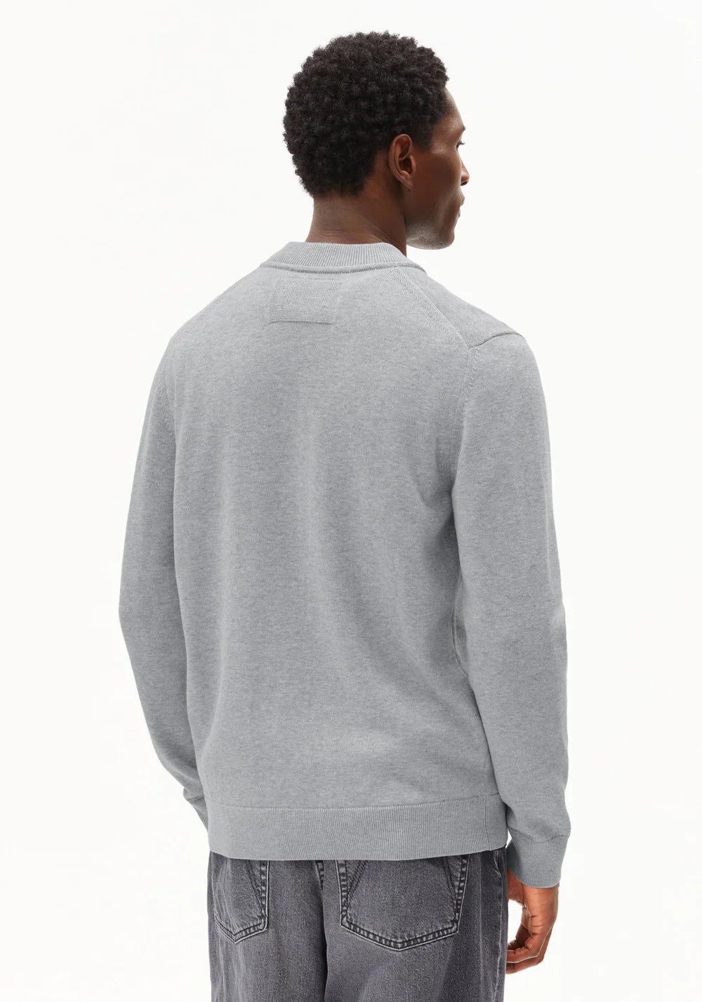 ARMEDANGELS | Veste en maille "AGAAMON" - Gris