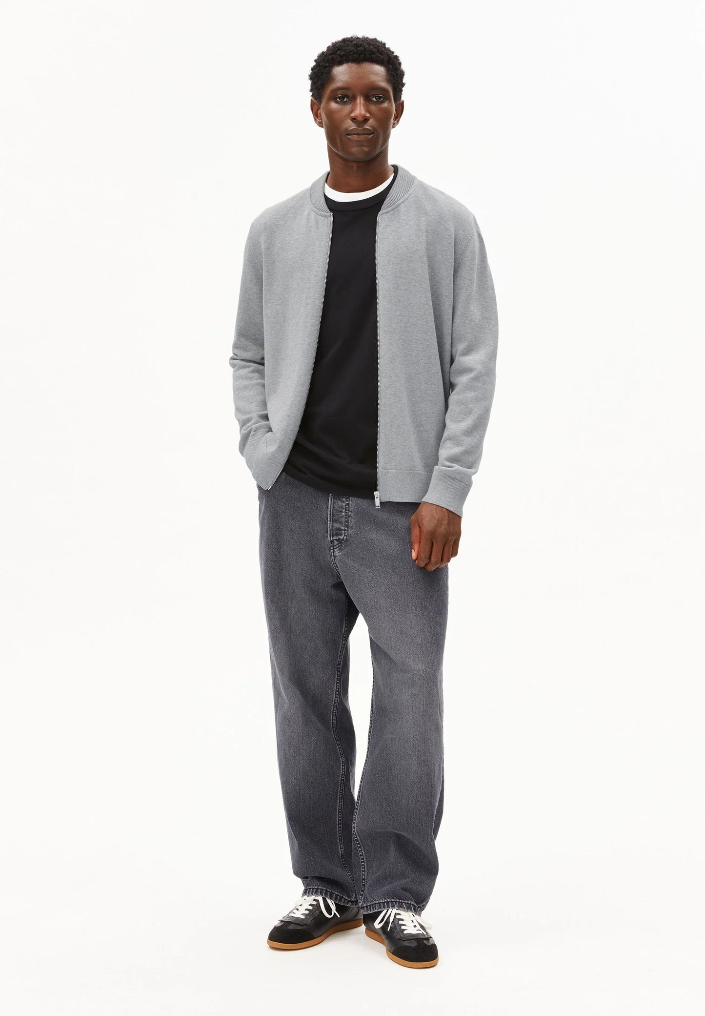 ARMEDANGELS | Veste ( Agaamon ) -  Gris