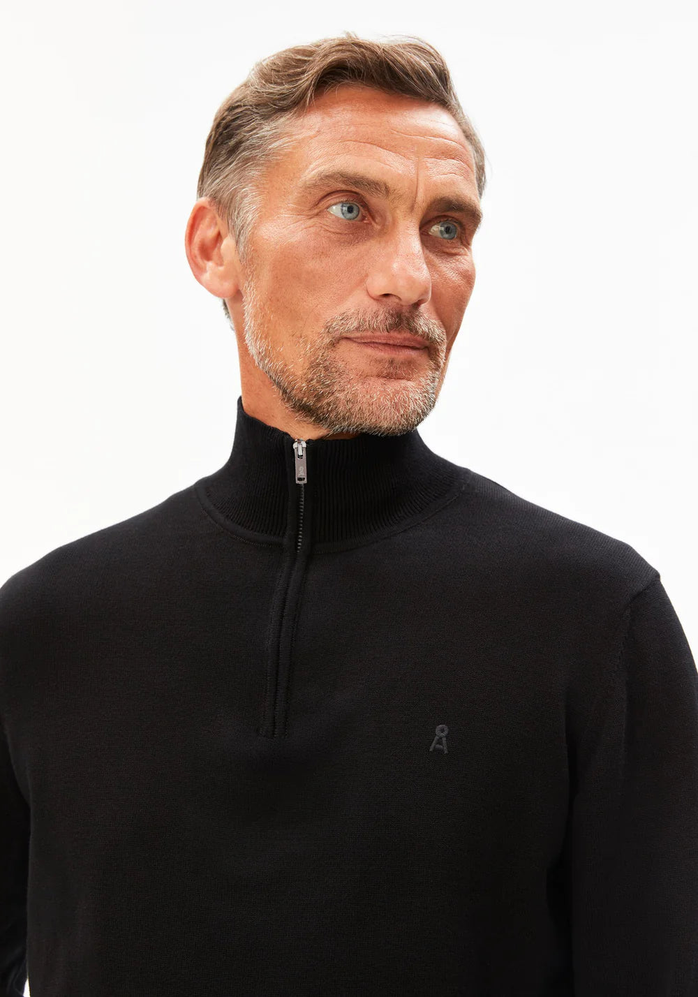 ARMEDANGELS | Pull camioneur "FAABES" - Noir