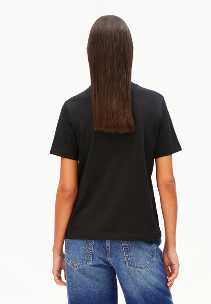 Armedangel | T-shirt "LUALAA" - Noir