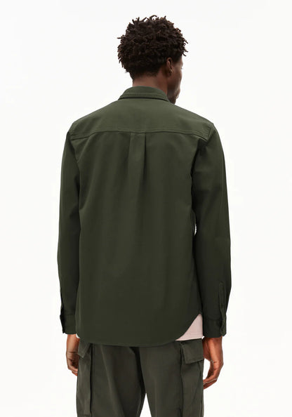 Armedangels | La surchemise "GIAALO" - Vert forêt