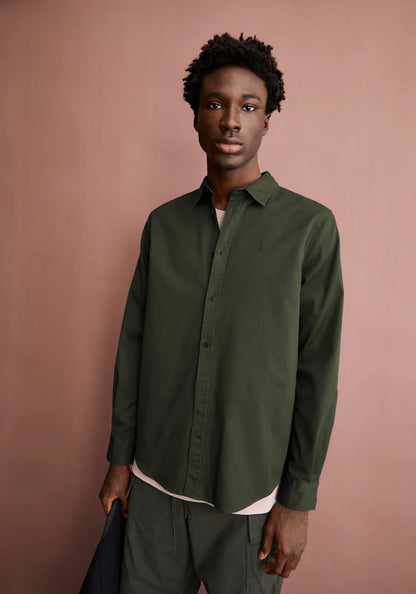 Armedangels | La surchemise "GIAALO" - Vert forêt