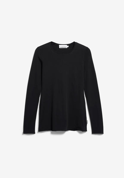 ARMEDANGELS | Manches longues 'Einiaara Soft' |Noir