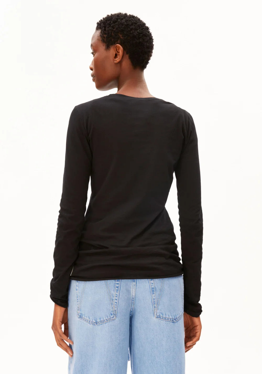 ARMEDANGELS | Manches longues 'Einiaara Soft' |Noir