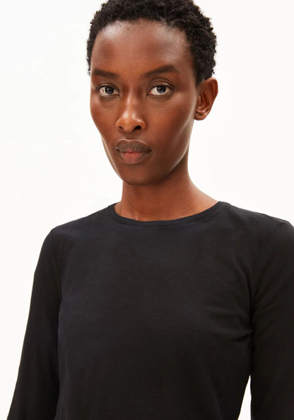 ARMEDANGELS | Manches longues 'Einiaara Soft' |Noir