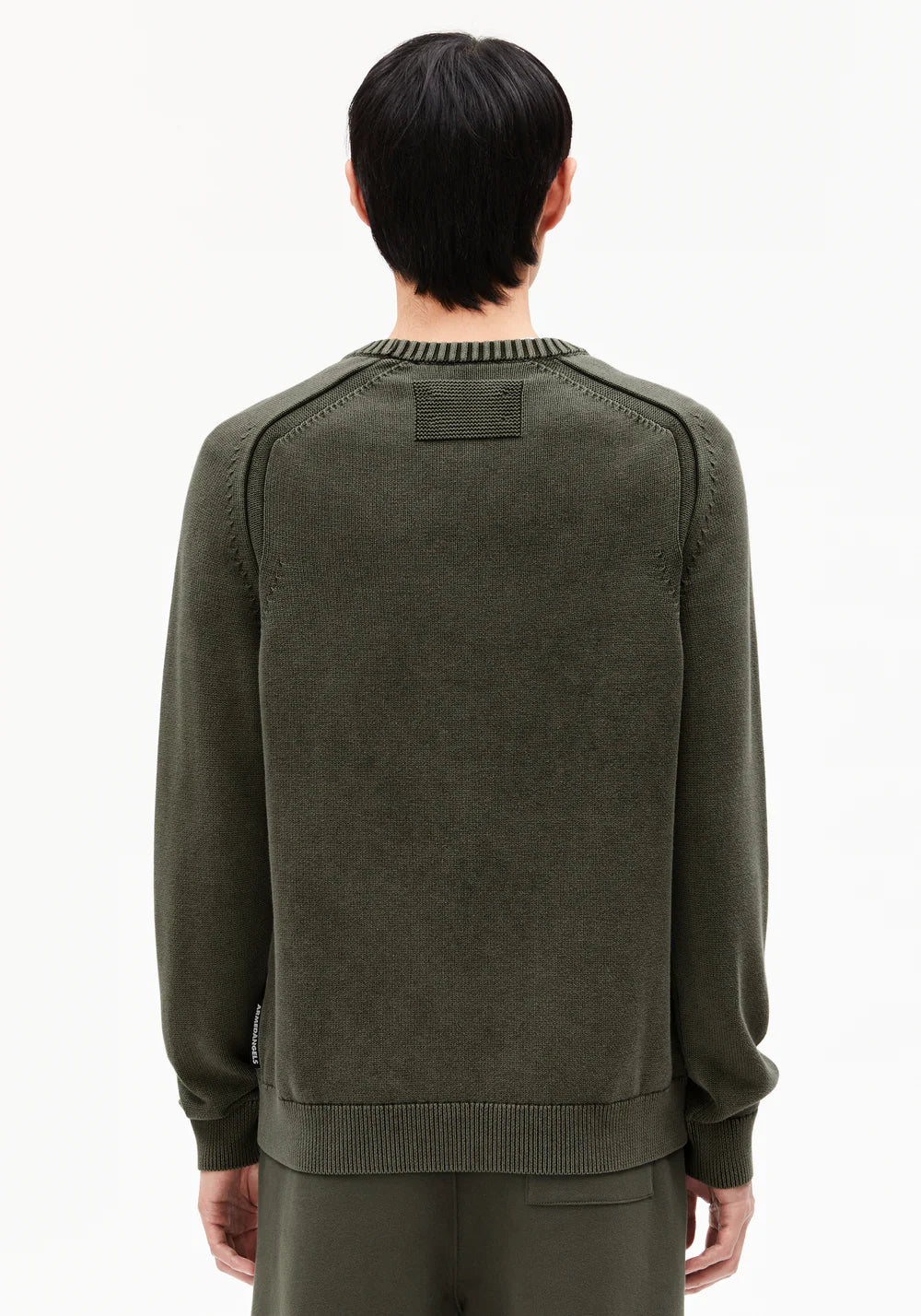 Armedangels | Le pull en coton biologique VAANJO GMT DYE - forêt de pins