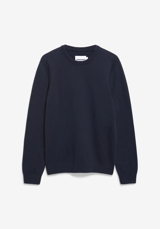 Armedangels | Pull ''MIKITAA'' en mélange de laine biologique  - Marine