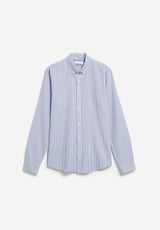 ARMEDANGELS | Chemise rayée à manche longue "Quaasa" - Rayons bleus
