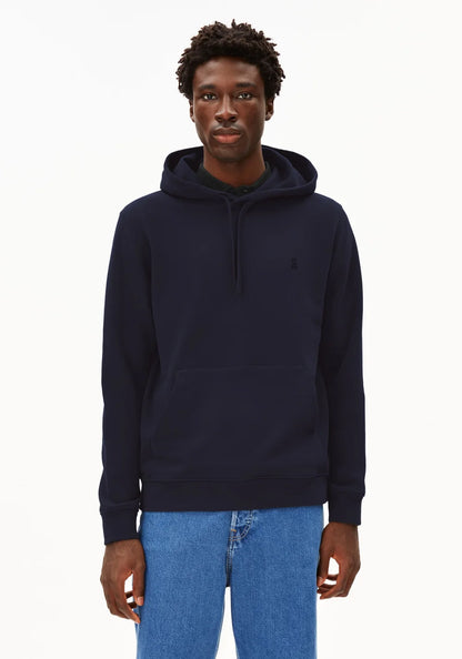 ARMEDANGELS | Sweat à capuche "Paarlo" - Bleu nuit