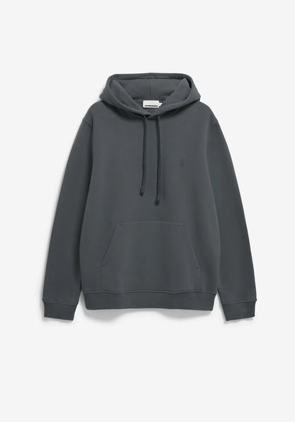 ARMEDANGELS | Sweat à capuche "Paarlo" - Space steel