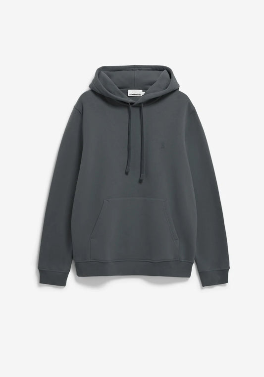 ARMEDANGELS | Sweat à capuche "Paarlo" - Space steel