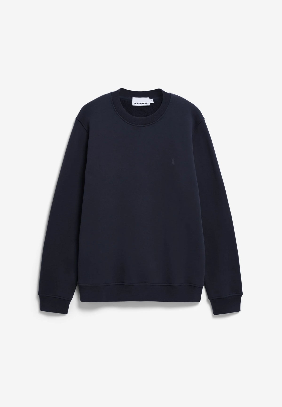 ARMEDANGELS | Pull à col rond "Baaro" - Bleu marin