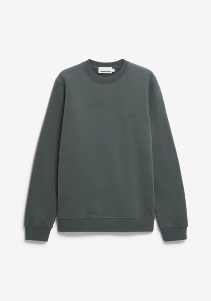 Armedangels | sweat-shirt en molleton ''BAARO'' en coton biologique - Gris