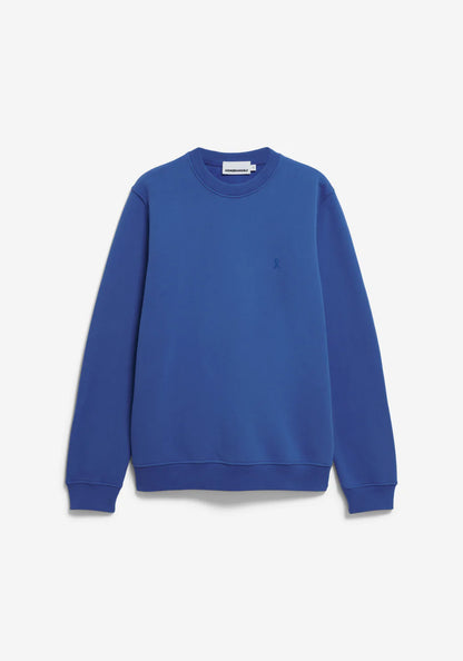 Armedangels | sweat-shirt en molleton ''BAARO'' en coton biologique - Bleu