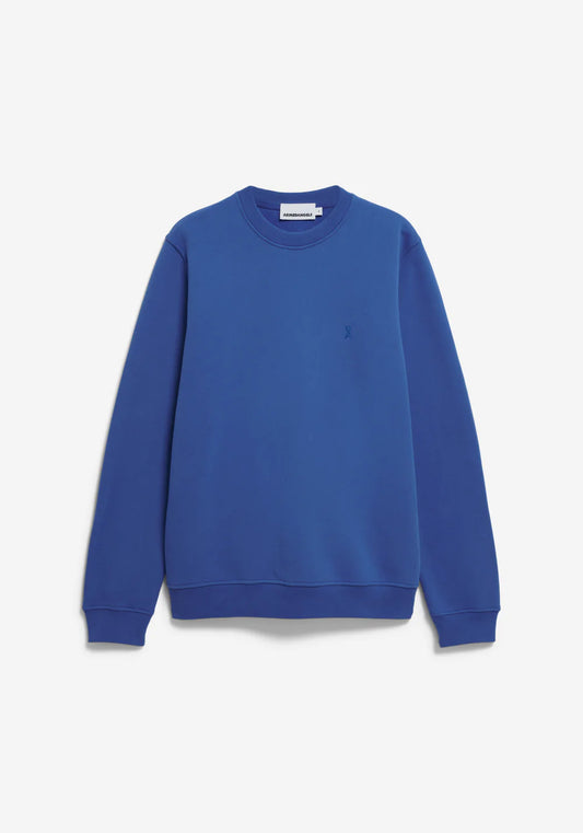 Armedangels | sweat-shirt en molleton ''BAARO'' en coton biologique - Bleu