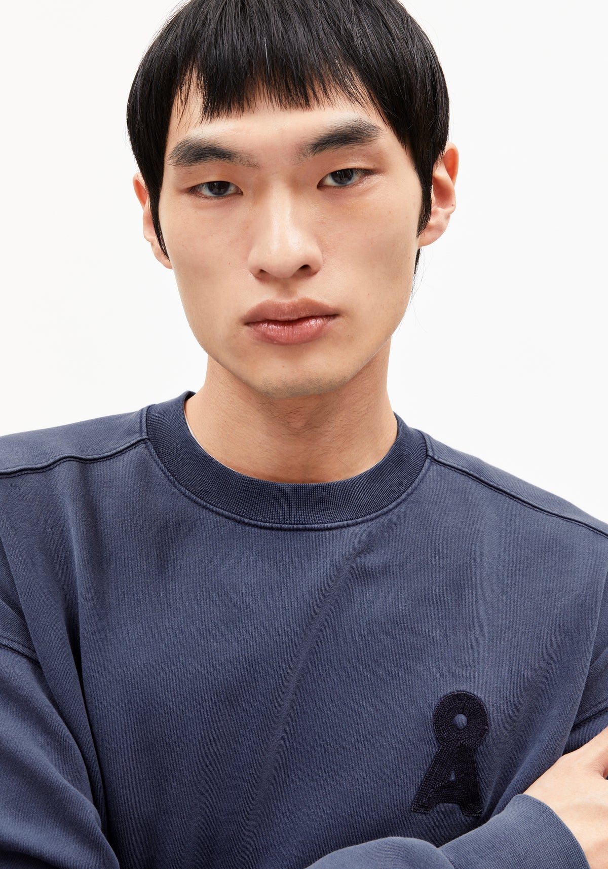 Armedangels | Sweat-shirt ''The Iconic Å Emaal '' - Bleu