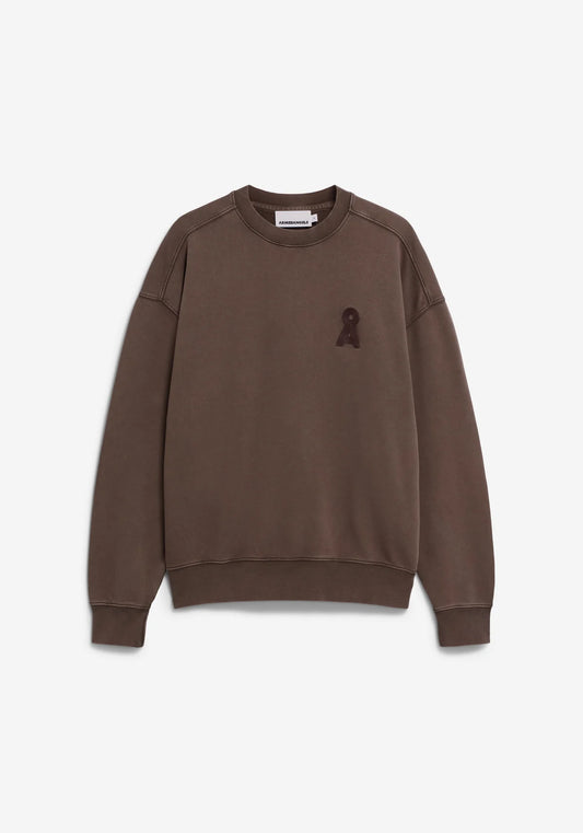 Armedangels | Sweat-shirt ''The Iconic Å Emaal '' - Brun