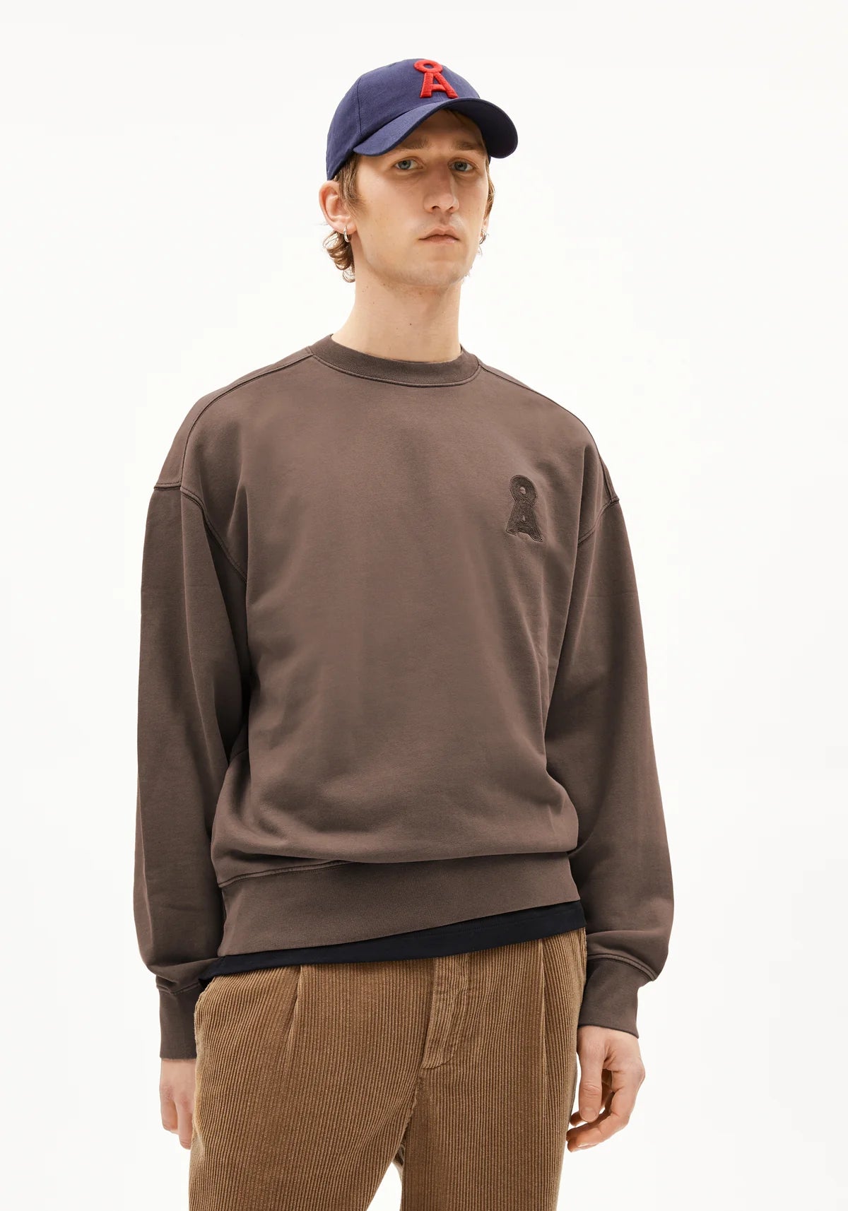 Armedangels | Sweat-shirt ''The Iconic Å Emaal '' - Brun