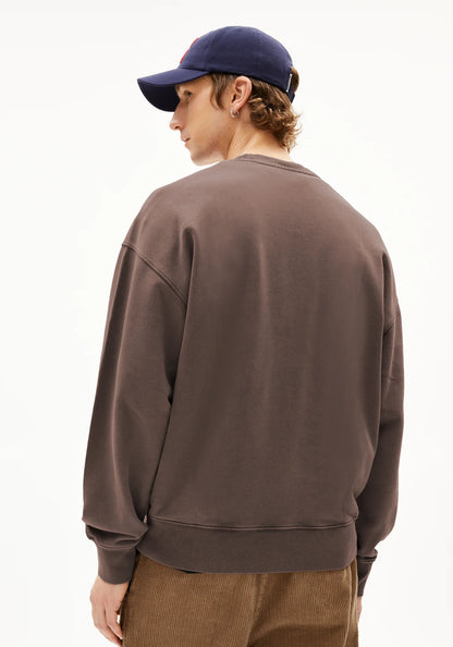 Armedangels | Sweat-shirt ''The Iconic Å Emaal '' - Brun
