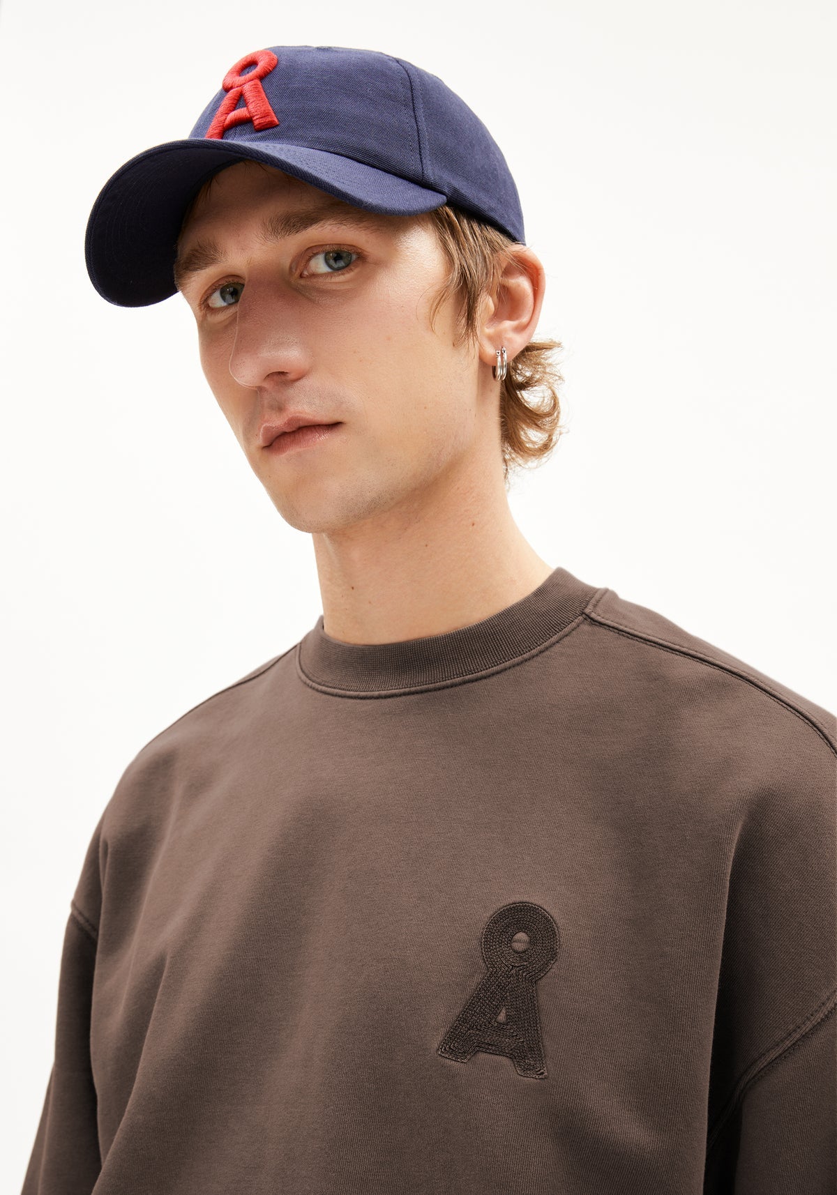 Armedangels | Sweat-shirt ''The Iconic Å Emaal '' - Brun