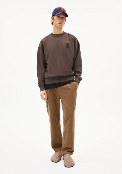 Armedangels | Sweat-shirt ''The Iconic Å Emaal '' - Brun