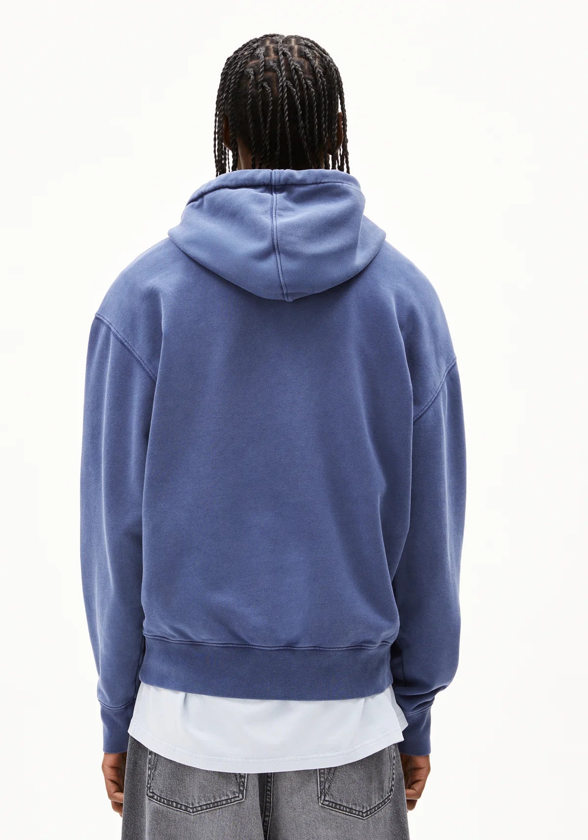 Armedangels |  Sweat à capuche ''Iconic A Kiraan'' - Bleu