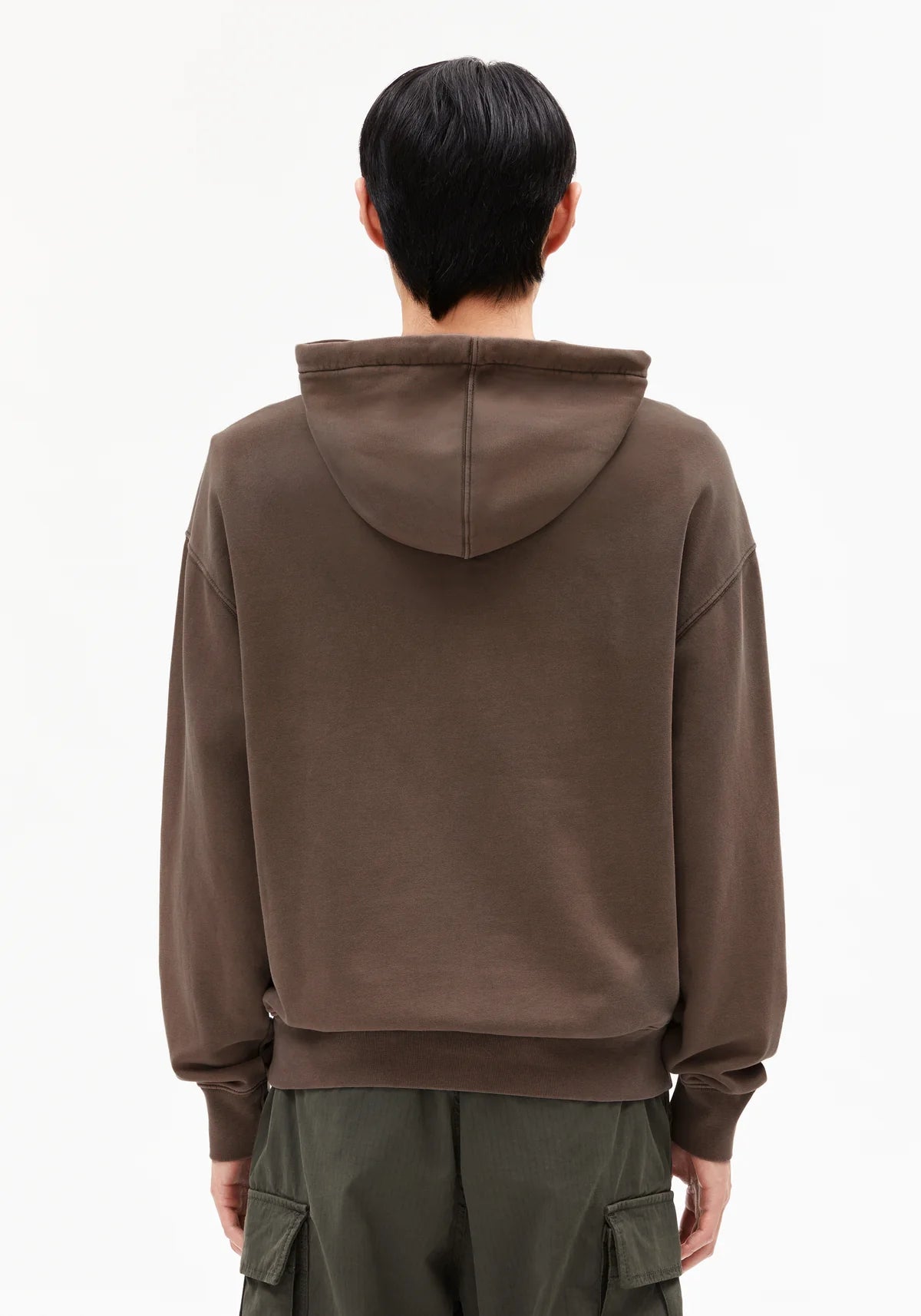 Armedangels | Sweat à capuche  ''Iconic A Kiraa'' - Brun