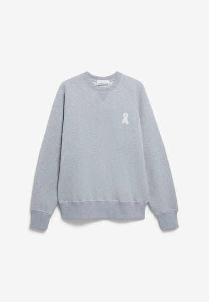 ARMEDANGELS | Pull à col rond "Iconic AM " -  Gris