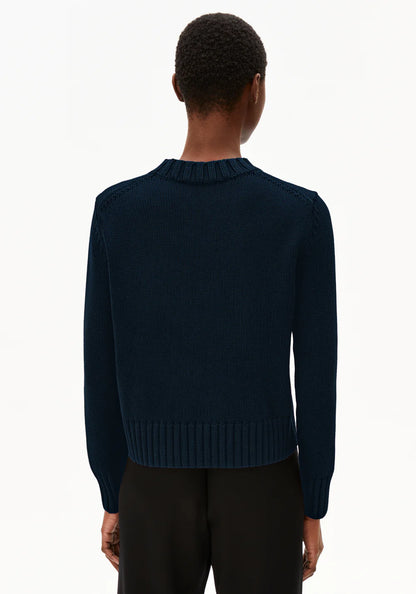 Armedangel | Pull "AMALIAAS" - Marine vintage