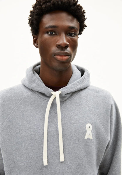 ARMEDANGELS | Sweat à capuche "ICONIC Å HAANRI" - Gris