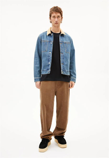 Armedangels | Veste en jean « AASHTON » en coton recyclé - bleu céleste