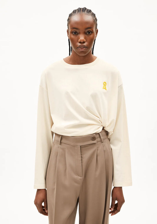 Armedangels | T-Shirt 'Iconic Fietaa' | Crème