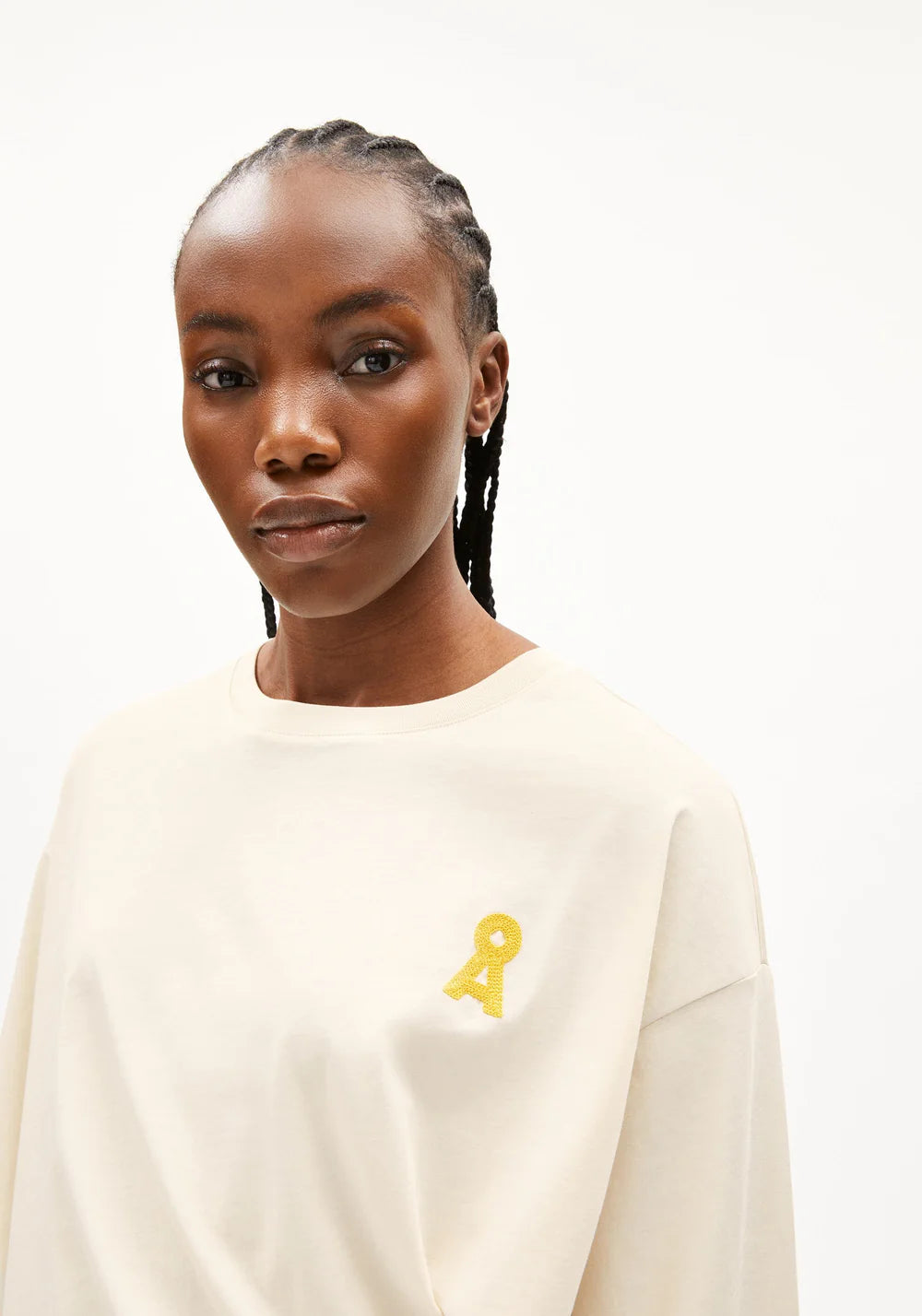 Armedangels | T-Shirt 'Iconic Fietaa' | Crème
