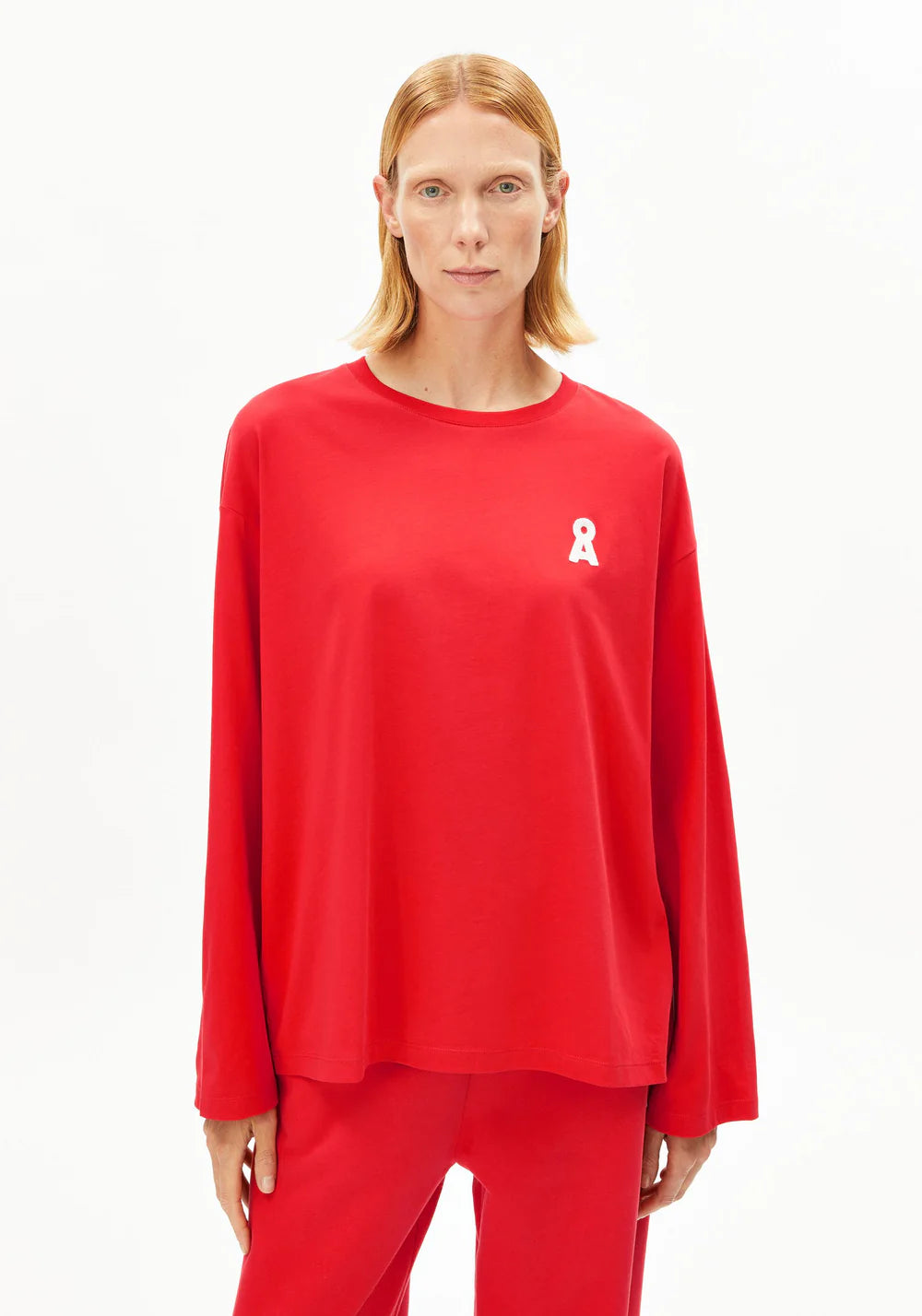Armedangels | T-Shirt 'Iconic Fietaa' | Rouge