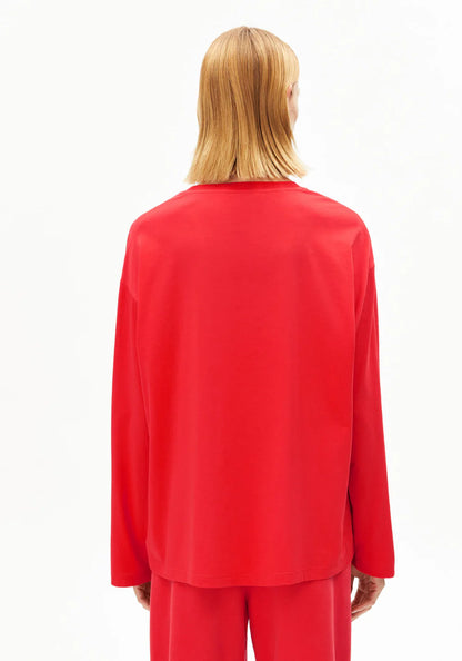 Armedangels | T-Shirt 'Iconic Fietaa' | Rouge
