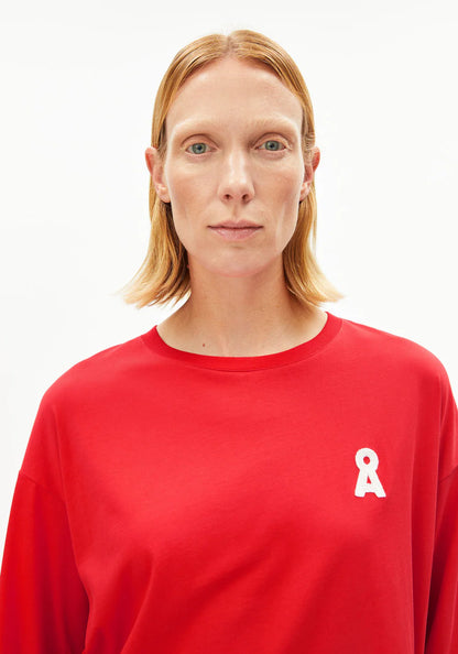 Armedangels | T-Shirt 'Iconic Fietaa' | Rouge