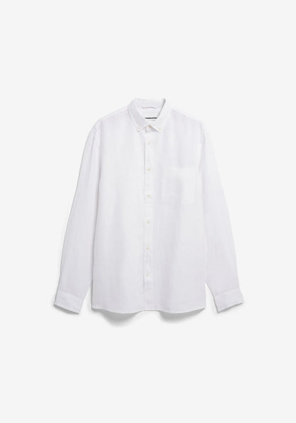 ARMEDANGELS | Chemise en lin à manches longues - Blanc