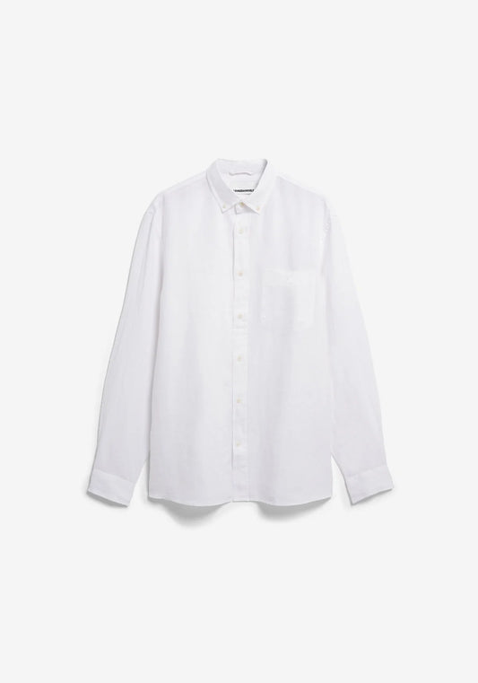 ARMEDANGELS | Chemise en lin à manches longues - Blanc