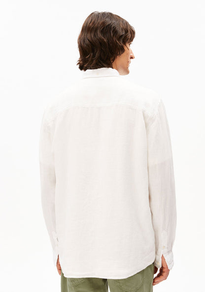 ARMEDANGELS | Chemise en lin à manches longues - Blanc