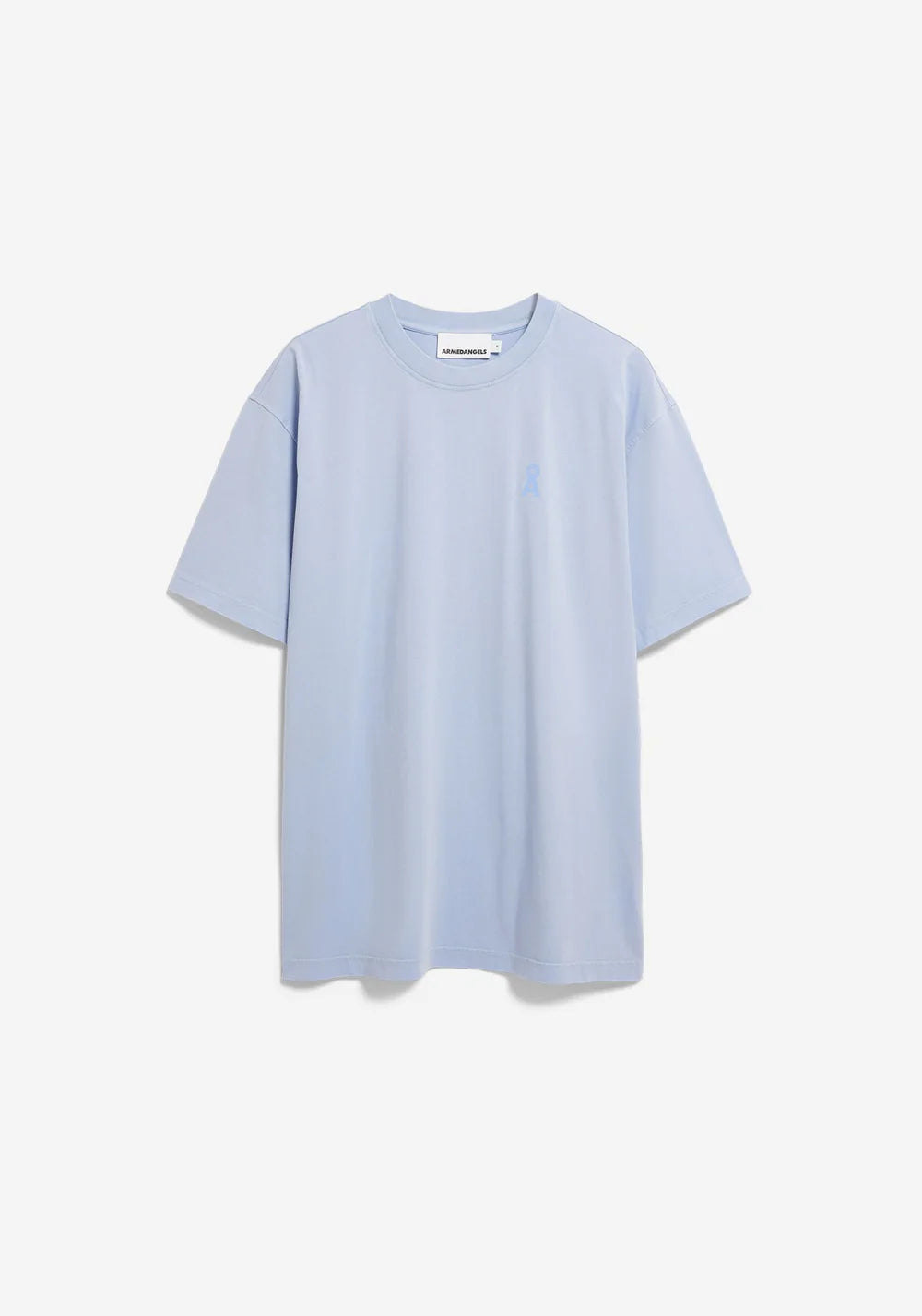 ARMEDANGELS |T-shirt "ICONIC Å MAARKOS" - Bleu clair délavé