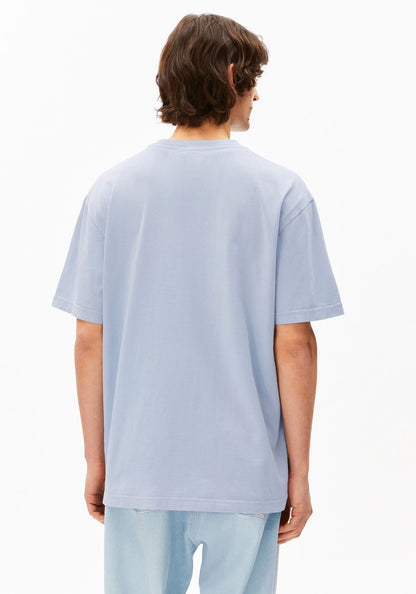 ARMEDANGELS |T-shirt "ICONIC Å MAARKOS" - Bleu clair délavé