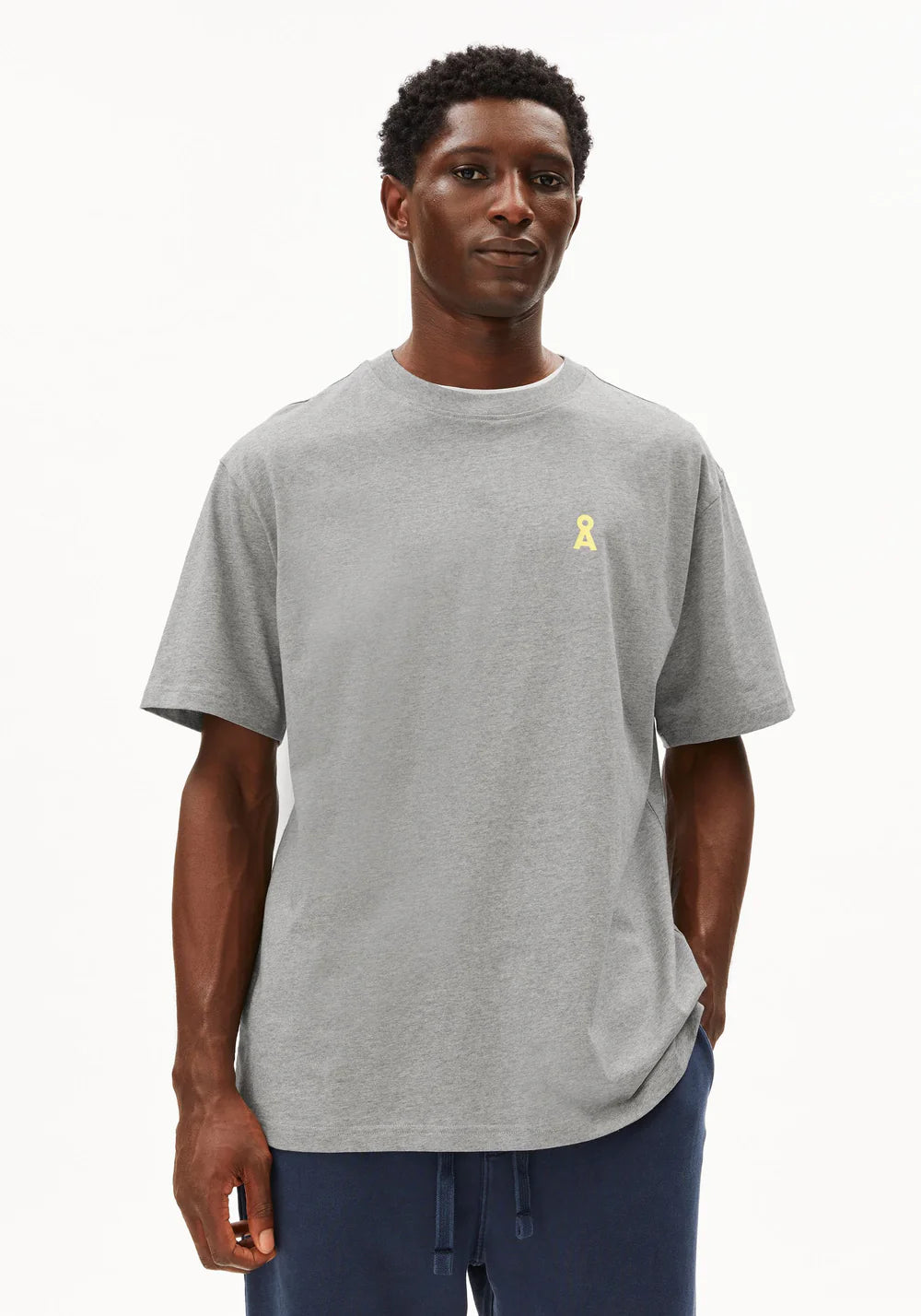 ARMEDANGELS | T-shirt "MAARKOS DETOX" - Gris