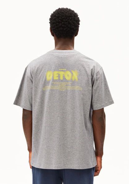 ARMEDANGELS | T-shirt "MAARKOS DETOX" - Gris
