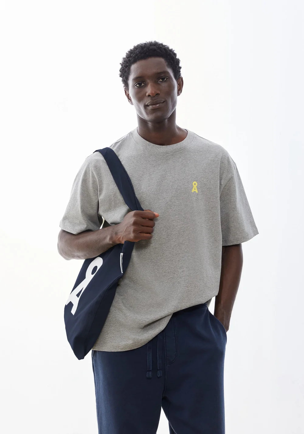 ARMEDANGELS | T-shirt "MAARKOS DETOX" - Gris