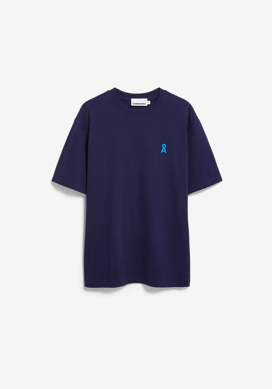 ARMEDANGELS | T-shirt "MAARKOS DETOX" - Bleu marine