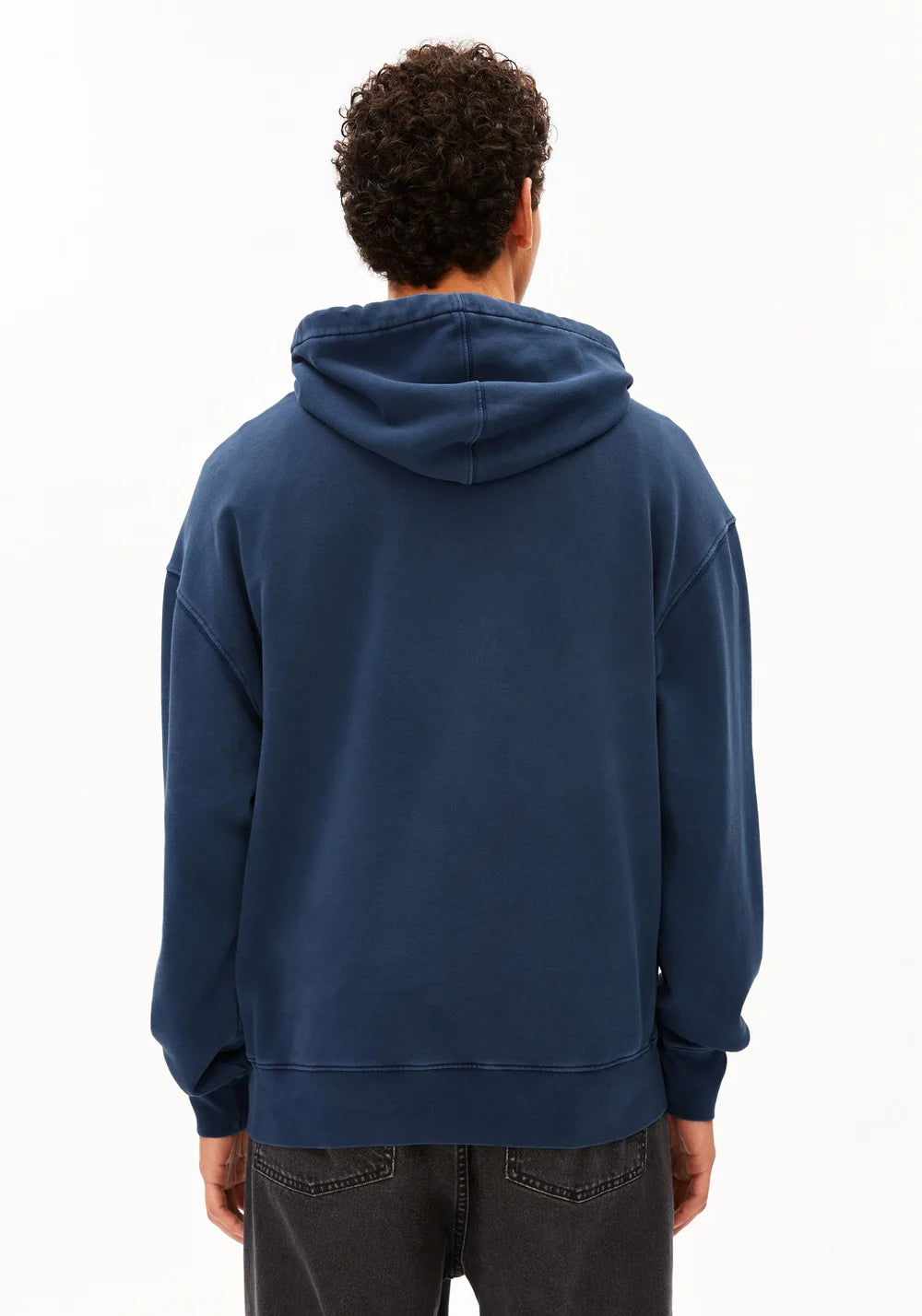 ARMEDANGELS | Sweat à capuche "ICONIC Å KIRAAN" - Bleu delavé