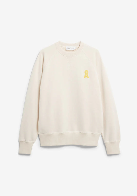 ARMEDANGELS | Pull à col rond "ICONIC Å MEL" - Ecru